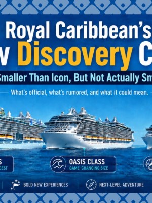 Royal Caribbean’s New Ships: What Is Official, What Is Rumored, and What Discovery Class May&nbsp;Mean